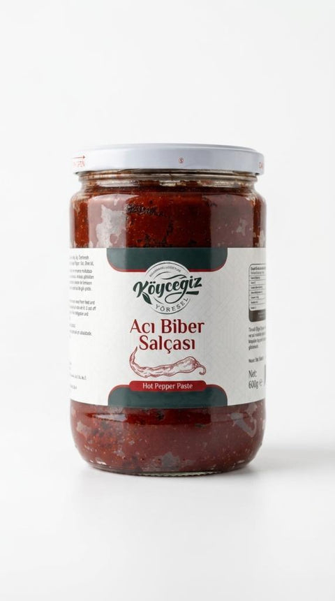 Kb Köyceğiz Yöresel Acı Biber Salçası 600 G