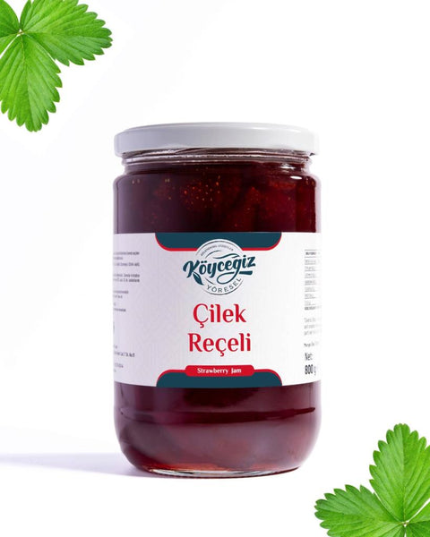 Kb Köyceğiz Yöresel Çilek Reçeli 800 G Cam Kavanoz
