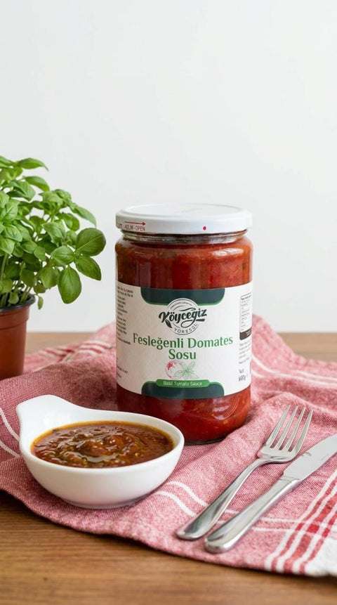 Kb Köyceğiz Yöresel Fesleğenli Domates Sosu 600 G