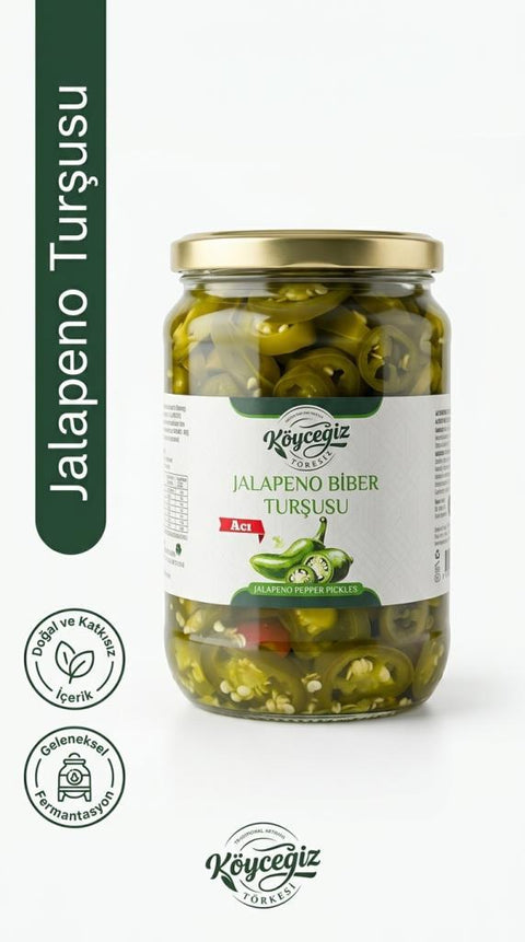 Kb Köyceğiz Yöresel Jalapeno Biber Turşu 680 Gr