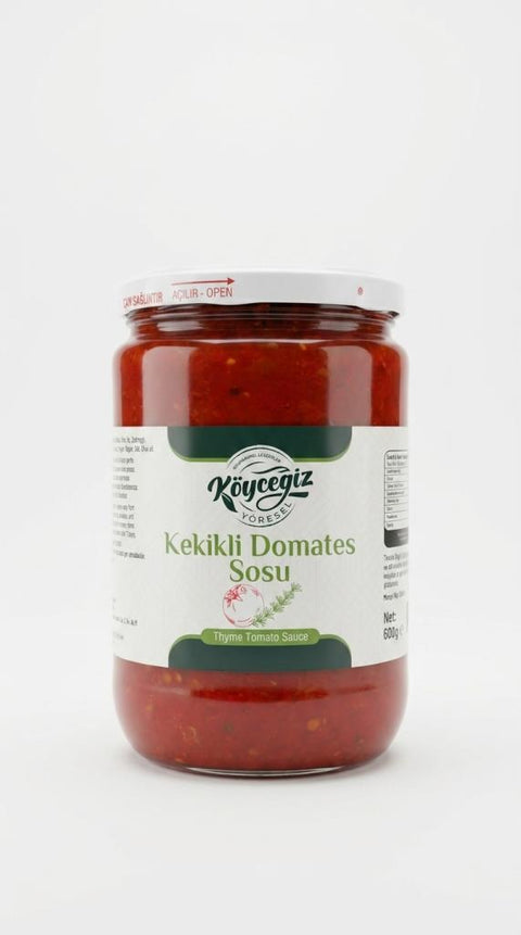 Kb Köyceğiz Yöresel Kekikli Domates Sosu 600 G