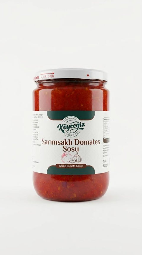 Kb Köyceğiz Yöresel Sarımsaklı Domates Sosu 600 G