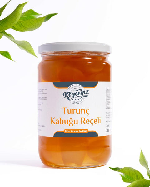 Kb Köyceğiz Yöresel Turunç Kabuğu Reçeli 800 G Cam Kavanoz