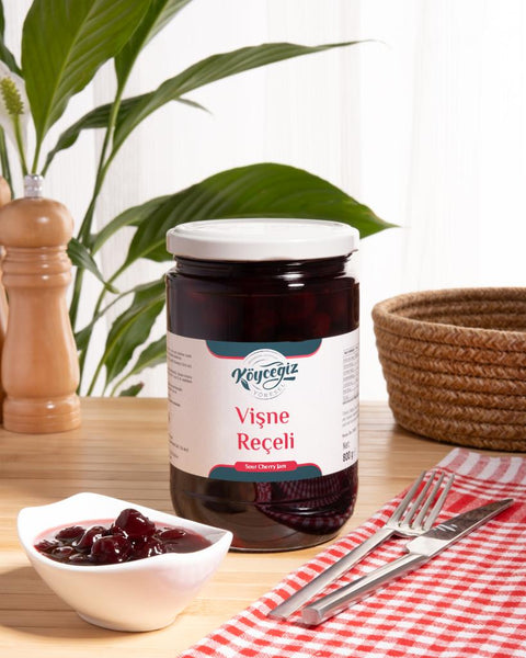 Kb Köyceğiz Yöresel Vişne Reçeli 800 G Cam Kavanoz