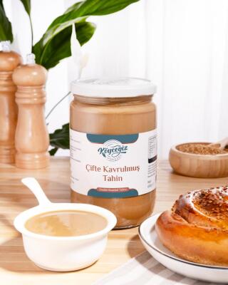 Kb Köyceğiz Yöresel Çifte Kavrulmuş Tahin 600 G Cam Kavanoz - Köyceğiz Yöresel