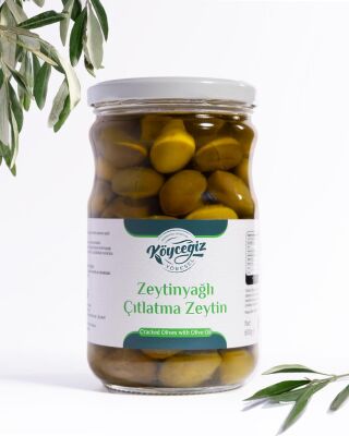 Kb Köyceğiz Yöresel Ekincik Çıtlatma Zeytin 600 G - Kb Köyceğiz Yöresel