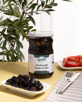 Kb Köyceğiz Yöresel Sofralık Siyah Zeytin 600 G Cam Kavanoz - 5