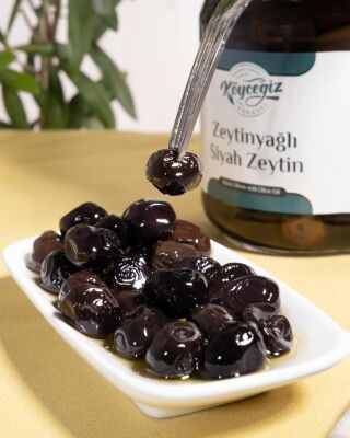 Kb Köyceğiz Yöresel Sofralık Siyah Zeytin 600 G Cam Kavanoz - 6