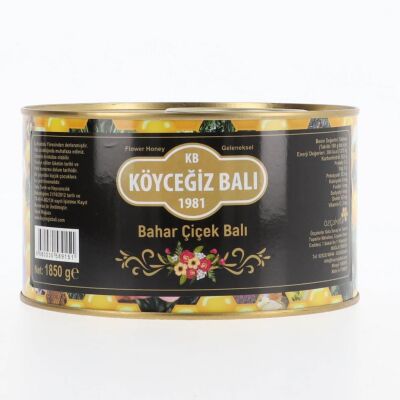 Kb Köyceğiz Balı Bahar Çiçek Balı 1850 G Teneke - Kb Köyceğiz Balı