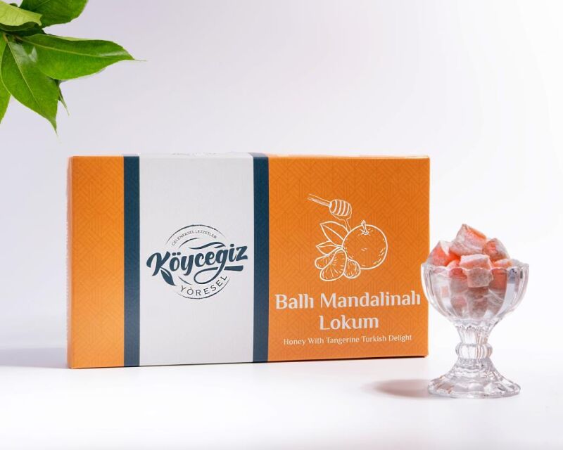 Kb Köyceğiz Yöresel Ballı Mandalinalı Lokum 500 G - 1