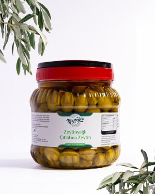 Kb Köyceğiz Yöresel Ekincik Çıtlatma Zeytin 1400 G - Kb Köyceğiz Yöresel