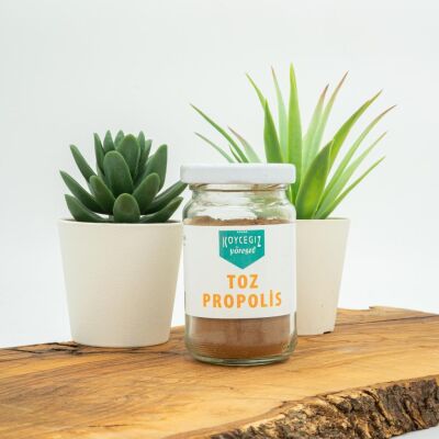 Kb Köyceğiz Balı Toz Propolis 50 G Cam Kavanoz - Kb Köyceğiz Yöresel